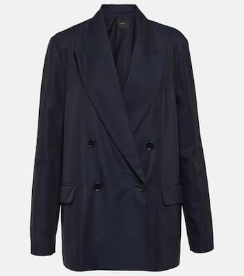 Jaden silk and cotton blazer | Joseph
