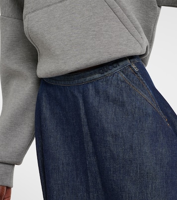 Falda midi de denim | Gucci