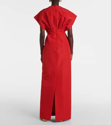 Robe aus Seiden-Faille | Carolina Herrera