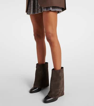 Botas Melia 90 de piel y ante | See By Chloé