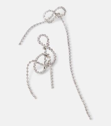Boucles d'oreilles asymétriques à cristaux | Dries Van Noten