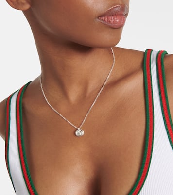 Collana GG Marmont in argento sterling con pendente | Gucci