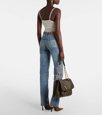 Jeans regular a vita alta | Saint Laurent