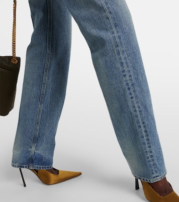 Jeans regular a vita alta | Saint Laurent