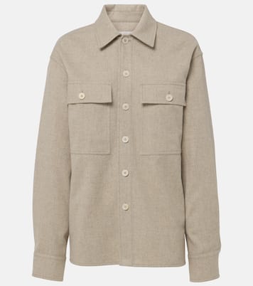 Virgin wool overshirt | Jil Sander