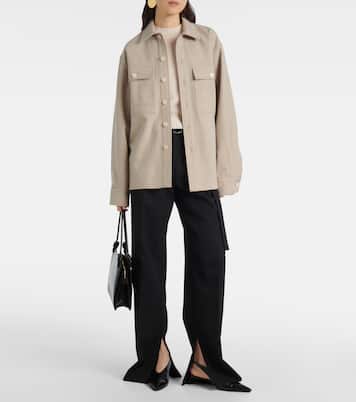 Virgin wool overshirt | Jil Sander