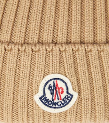 Berretto in lana vergine con logo | Moncler Enfant