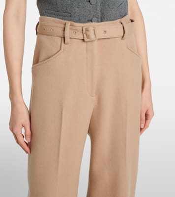 Pantalones rectos Norman de cachemir | Gabriela Hearst