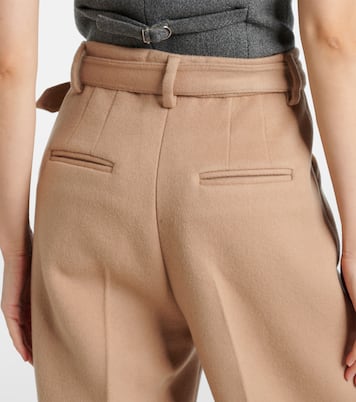 Pantalones rectos Norman de cachemir | Gabriela Hearst