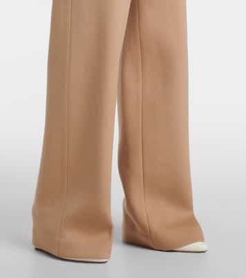 Pantalones rectos Norman de cachemir | Gabriela Hearst