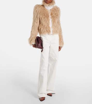Faux fur jacket | Dries Van Noten