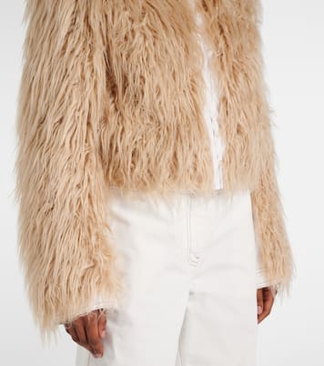 Faux fur jacket | Dries Van Noten