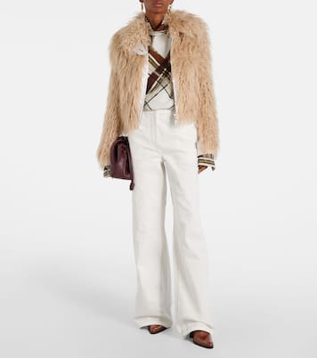 Faux fur jacket | Dries Van Noten