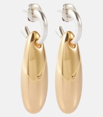 Orecchini in argento sterling bagnati in oro | Bottega Veneta