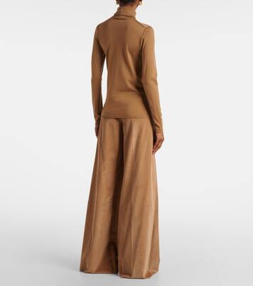 Saluto virgin wool turtleneck sweater | Max Mara