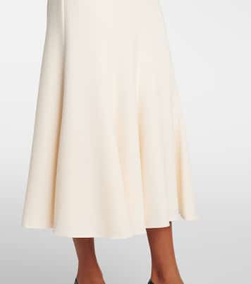 Robe midi en cady | Roland Mouret