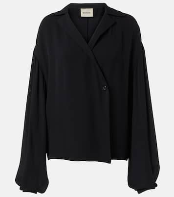 Top Ashton en soie | Khaite