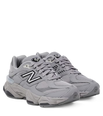 9060 leather-trimmed sneakers | New Balance Kids