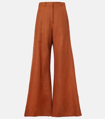 Weite High-Rise-Hose | Adriana Degreas
