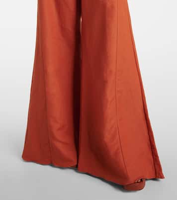 Weite High-Rise-Hose | Adriana Degreas