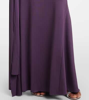 Abito lungo in jersey con cut-out | Victoria Beckham