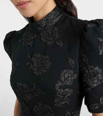 Robe midi en jacquard | Rotate