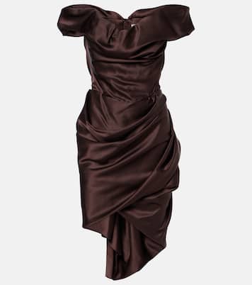 Vestido corto Nova Cora de satén | Vivienne Westwood