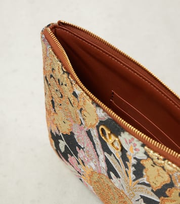 VLogo Signature Small jacquard pouch | Valentino Garavani