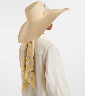 Chapeau de paille Long Brim | Zimmermann