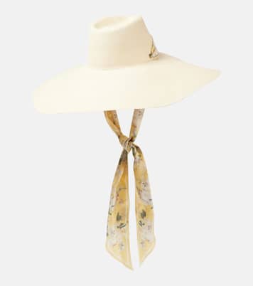 Chapeau de paille Long Brim | Zimmermann