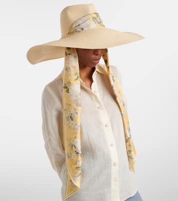 Chapeau de paille Long Brim | Zimmermann