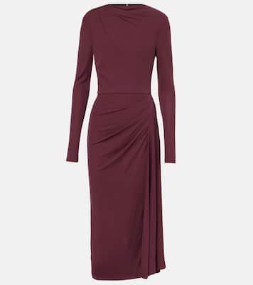 Midikleid aus Crêpe | Erdem