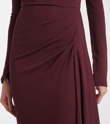 Midikleid aus Crêpe | Erdem