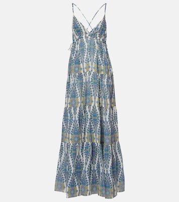 Bedrucktes Maxikleid aus Baumwolle und Seide | Etro