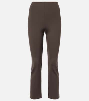 Shim cropped jersey slim pants  | Fforme