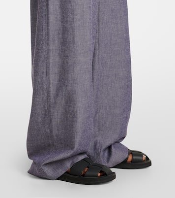 Pantaloni a gamba larga e vita media | Vince