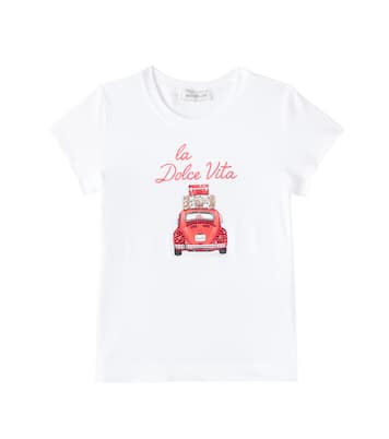 T-shirt in jersey di misto cotone | Monnalisa