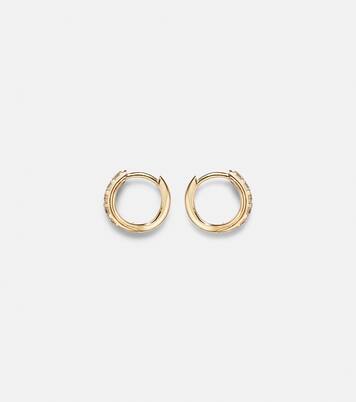 Orecchini Dainty Boulevard in oro 14kt con diamanti | Stone and Strand