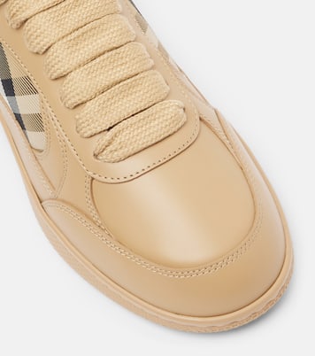 Sneakers Burberry Check in pelle | Burberry