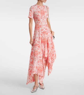 Verzierte Pantoletten aus Metallic-Leder | McQueen
