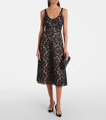 Abito midi Lacy Dream in pizzo | Dorothee Schumacher