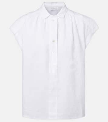 Top Elowen in lino | Velvet
