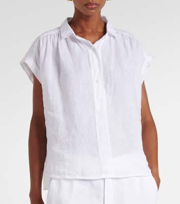 Top Elowen in lino | Velvet
