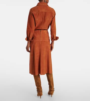 Devy suede midi skirt | Isabel Marant