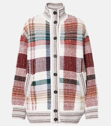 Zigzag wool, cotton, and alpaca cardigan | Missoni