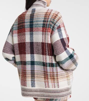 Zigzag wool, cotton, and alpaca cardigan | Missoni