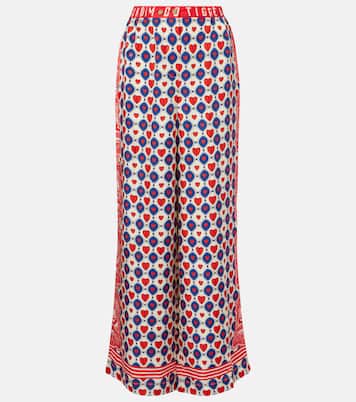 Pantaloni Rise & Roar in seta | Camilla