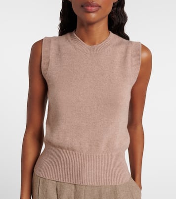 Pull sans manches en cachemire et soie | Loro Piana