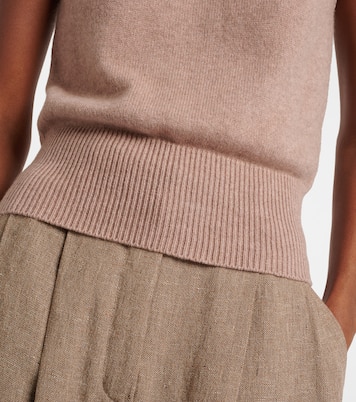 Pull sans manches en cachemire et soie | Loro Piana