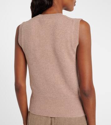 Pull sans manches en cachemire et soie | Loro Piana